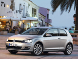 Volkswagen Golf TSI BlueMotion 3-door (Typ 5G) 2012 images