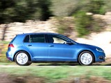 Volkswagen Golf TDI BlueMotion 5-door UK-spec (Typ 5G) 2012 photos