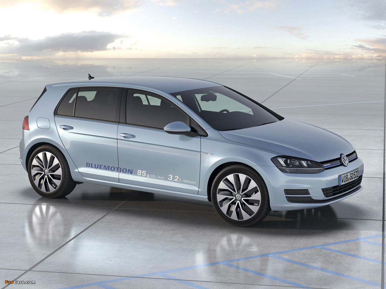 Volkswagen Golf BlueMotion Concept (Typ 5G) 2012 photos (1280 x 960)