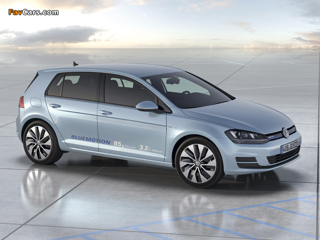 Volkswagen Golf BlueMotion Concept (Typ 5G) 2012 photos (640 x 480)