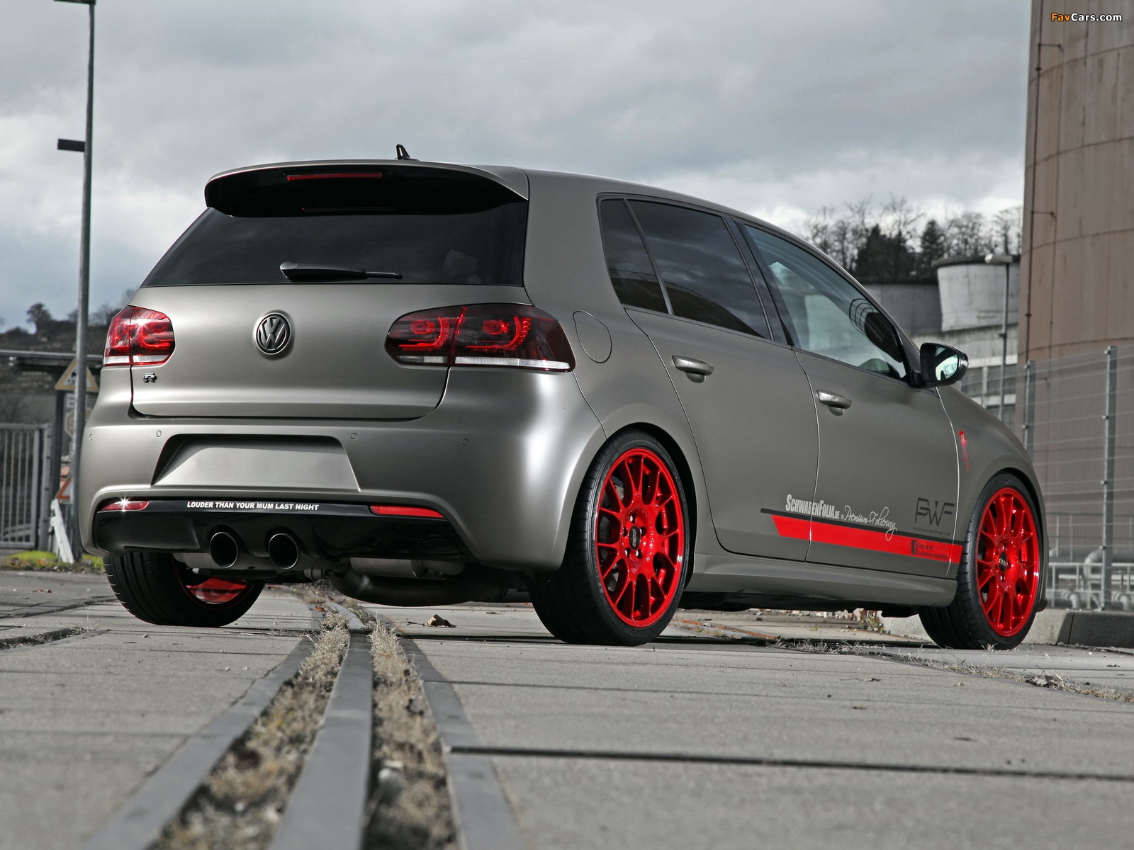 SchwabenFolia Volkswagen Golf R (Typ 5K) 2012 wallpapers (1600 x 1200)