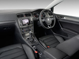 Volkswagen Golf TSI BlueMotion 5-door ZA-spec (Typ 5G) 2013 images