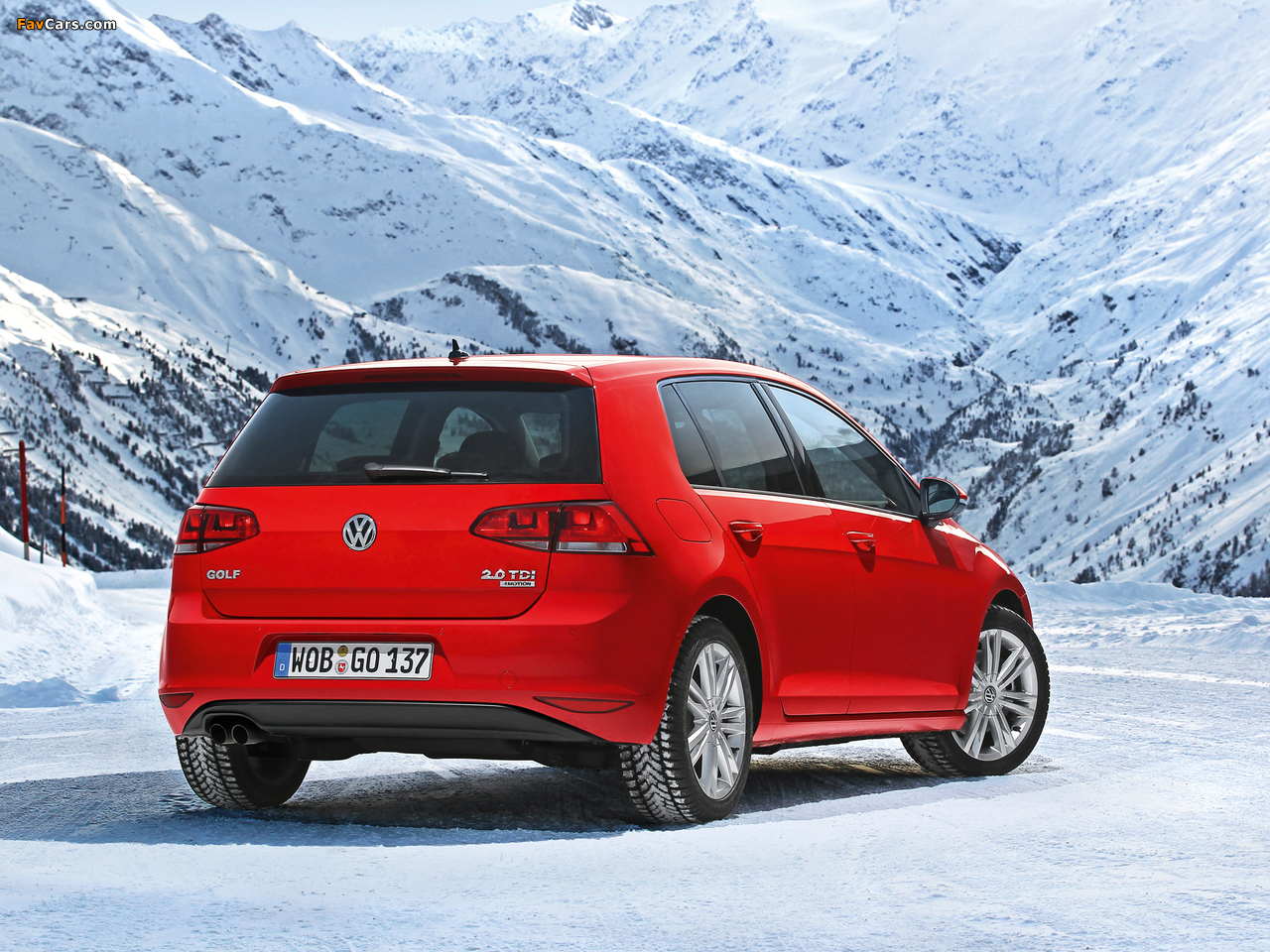 Volkswagen Golf TDI 4MOTION 5-door (Typ 5G) 2013 images (1280 x 960)