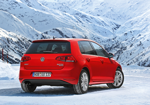 Volkswagen Golf TDI 4MOTION 5-door (Typ 5G) 2013 images