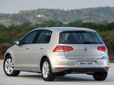 Volkswagen Golf TSI BlueMotion 5-door ZA-spec (Typ 5G) 2013 photos