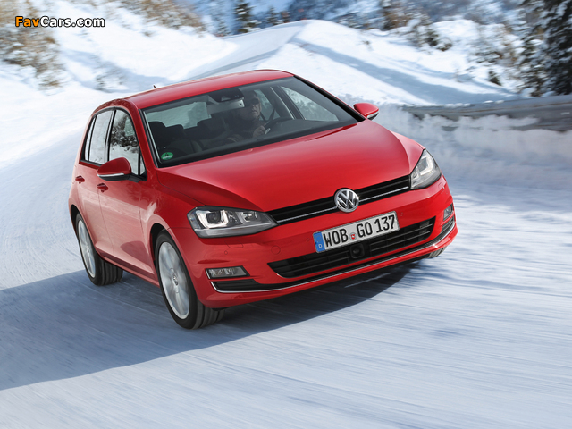 Volkswagen Golf TDI 4MOTION 5-door (Typ 5G) 2013 pictures (640 x 480)