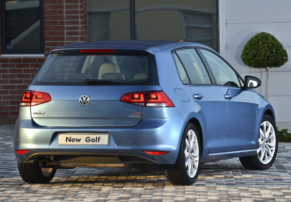 Volkswagen Golf TSI BlueMotion 5-door ZA-spec (Typ 5G) 2013 pictures