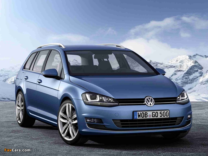 Volkswagen Golf TSI BlueMotion Variant (Typ 5G) 2013 pictures (800 x 600)