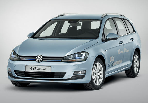 Volkswagen Golf TDI BlueMotion Variant (Typ 5G) 2013 wallpapers