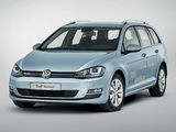 Volkswagen Golf TDI BlueMotion Variant (Typ 5G) 2013 wallpapers