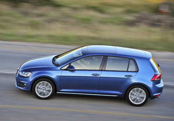 Volkswagen Golf TSI BlueMotion 5-door ZA-spec (Typ 5G) 2013 wallpapers