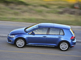 Volkswagen Golf TSI BlueMotion 5-door ZA-spec (Typ 5G) 2013 wallpapers