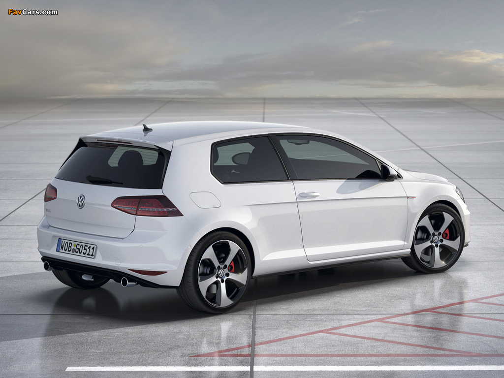 Volkswagen Golf GTI 3-door (Typ 5G) 2013 wallpapers (1024 x 768)