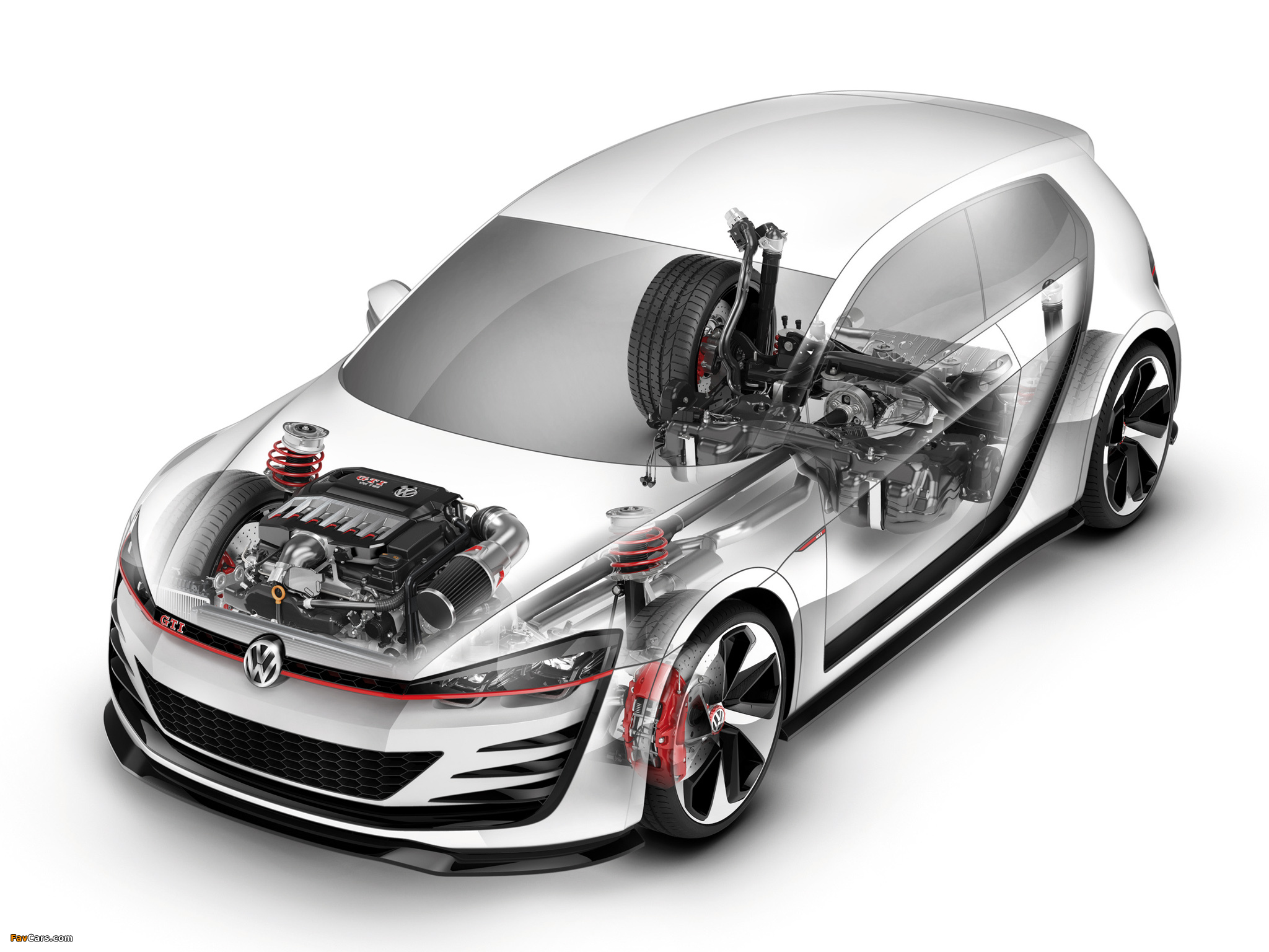 Volkswagen Design Vision GTI (Typ 5G) 2013 wallpapers (2048 x 1536)