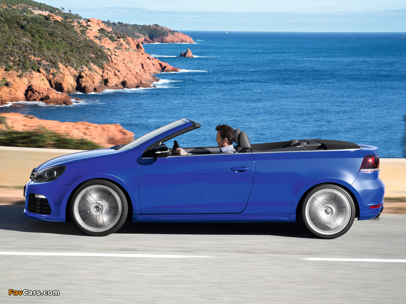 Volkswagen Golf R Cabriolet 2013 wallpapers (800 x 600)