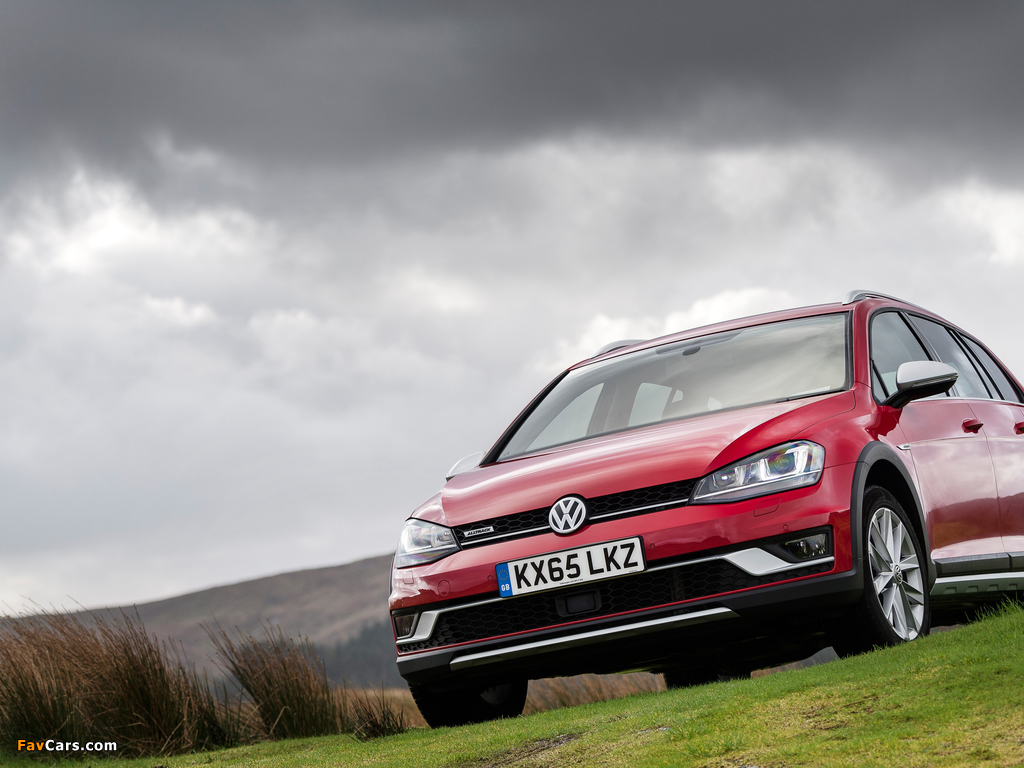Volkswagen Golf Alltrack UK-spec (Typ 5G) 2015 images (1024 x 768)