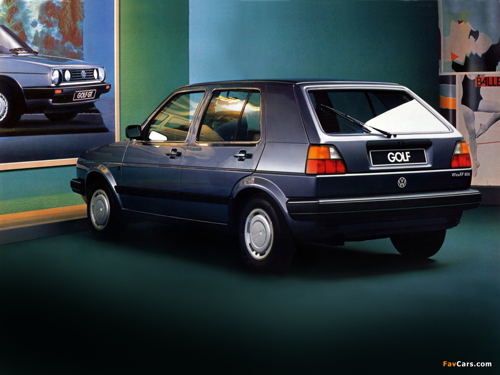 Volkswagen Golf 5-door (Typ 1G) 1987–92 wallpapers (1024 x 768)