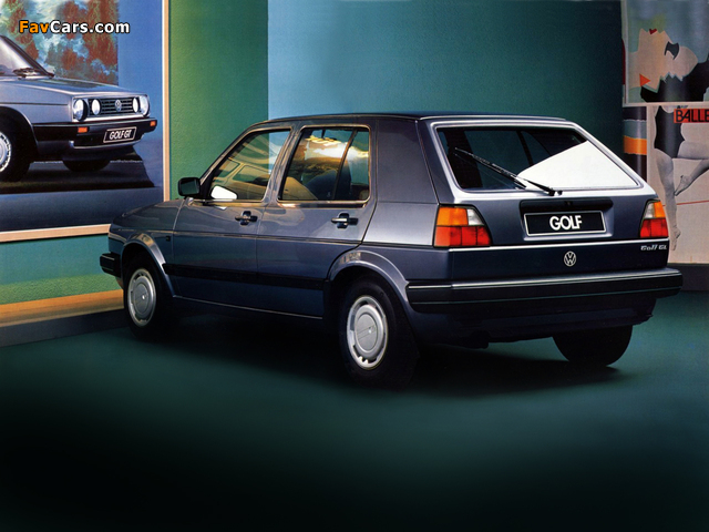 Volkswagen Golf 5-door (Typ 1G) 1987–92 wallpapers (640 x 480)