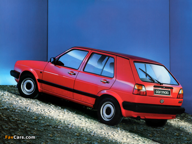 Volkswagen Golf Syncro 5-door (Typ 1G) 1987–92 wallpapers (640 x 480)
