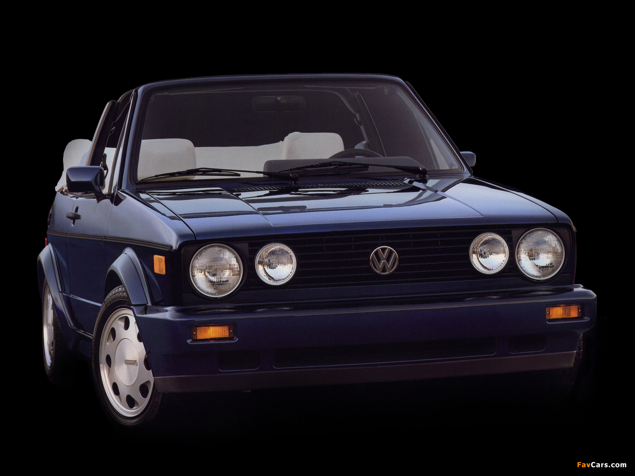 Volkswagen Cabriolet (Typ 17) 1988–93 wallpapers (1280 x 960)