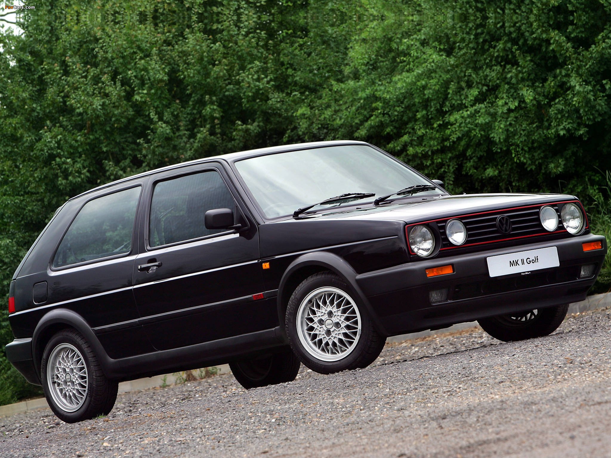 Volkswagen Golf GTI UK-spec (Typ 1G) 1989–92 wallpapers (2048 x 1536)