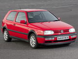 Volkswagen Golf GTI UK-spec (Type 1H) 1992–97 wallpapers