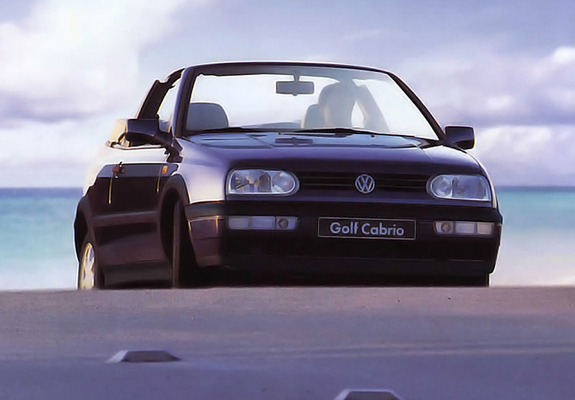 Volkswagen Golf Cabrio (Typ 1H) 1993–97 wallpapers