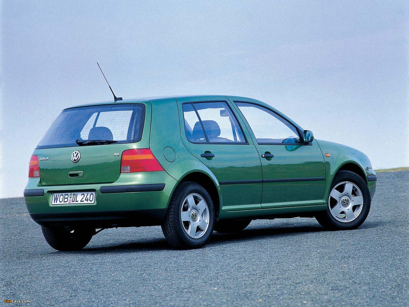 Volkswagen Golf 5-door (Typ 1J) 1997–2003 wallpapers (1600 x 1200)