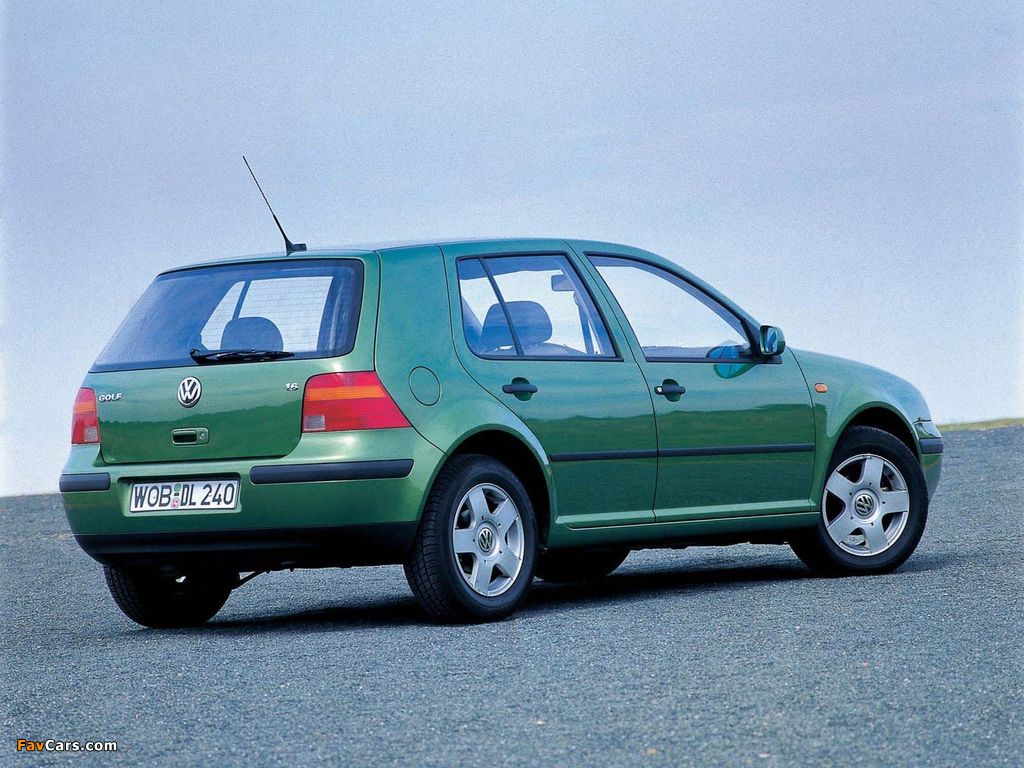 Volkswagen Golf 5-door (Typ 1J) 1997–2003 wallpapers (1024 x 768)