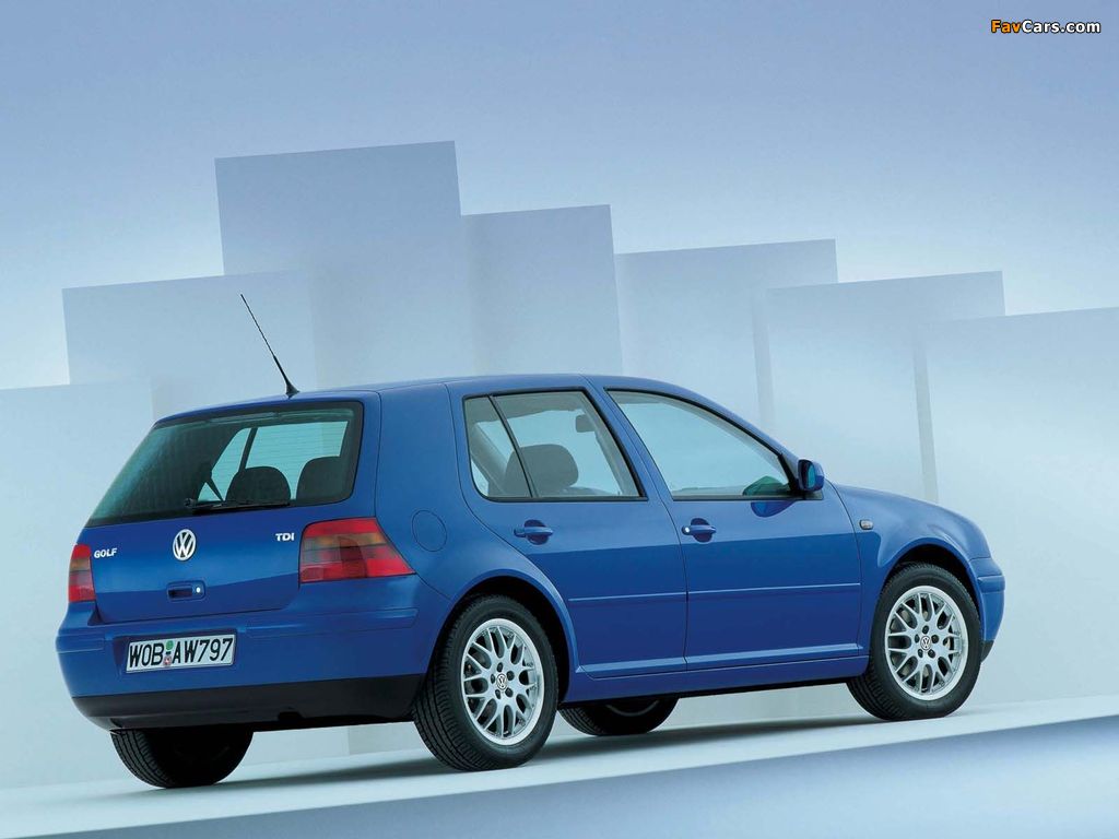 Volkswagen Golf TDI 5-door (Typ 1J) 1997–2003 wallpapers (1024 x 768)