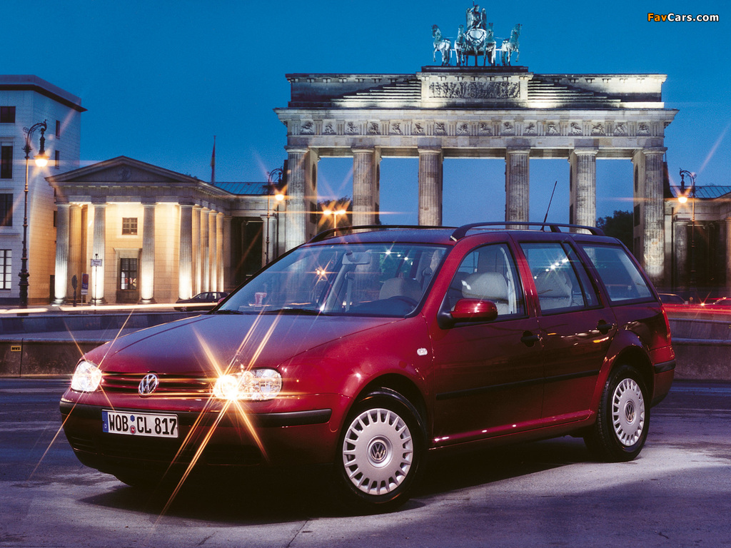 Volkswagen Golf Variant (Typ 1J) 1999–2007 wallpapers (1024 x 768)