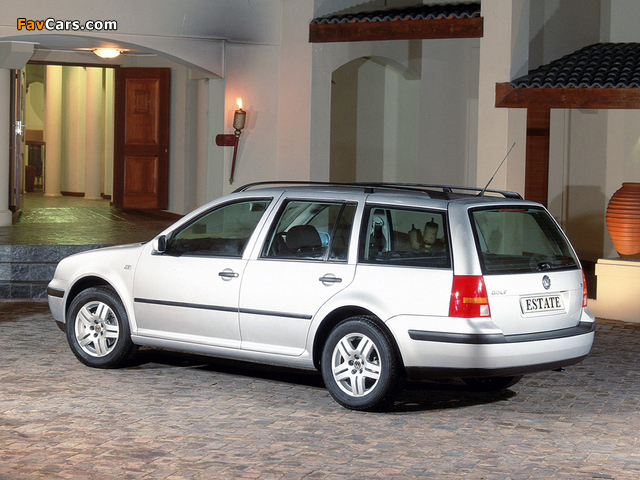Volkswagen Golf Estate (Typ 1J) 1999–2007 wallpapers (640 x 480)