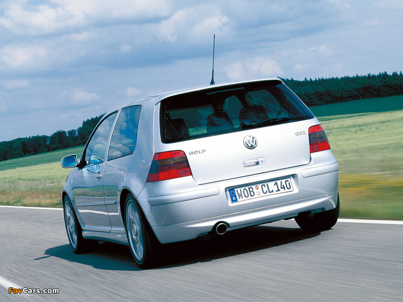 Volkswagen Golf GTI 25th Anniversary (Typ 1J) 2001 wallpapers (800 x 600)