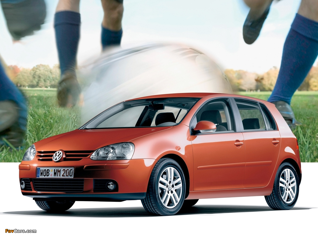 Volkswagen Golf Goal (Typ 1K) 2006 wallpapers (1024 x 768)