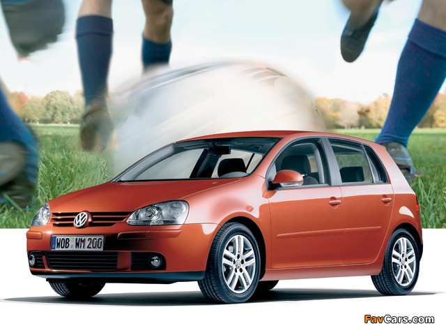 Volkswagen Golf Goal (Typ 1K) 2006 wallpapers (640 x 480)