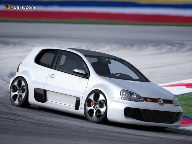 Volkswagen Golf GTI W12-650 Concept (Typ 1K) 2007 wallpapers (640 x 480)