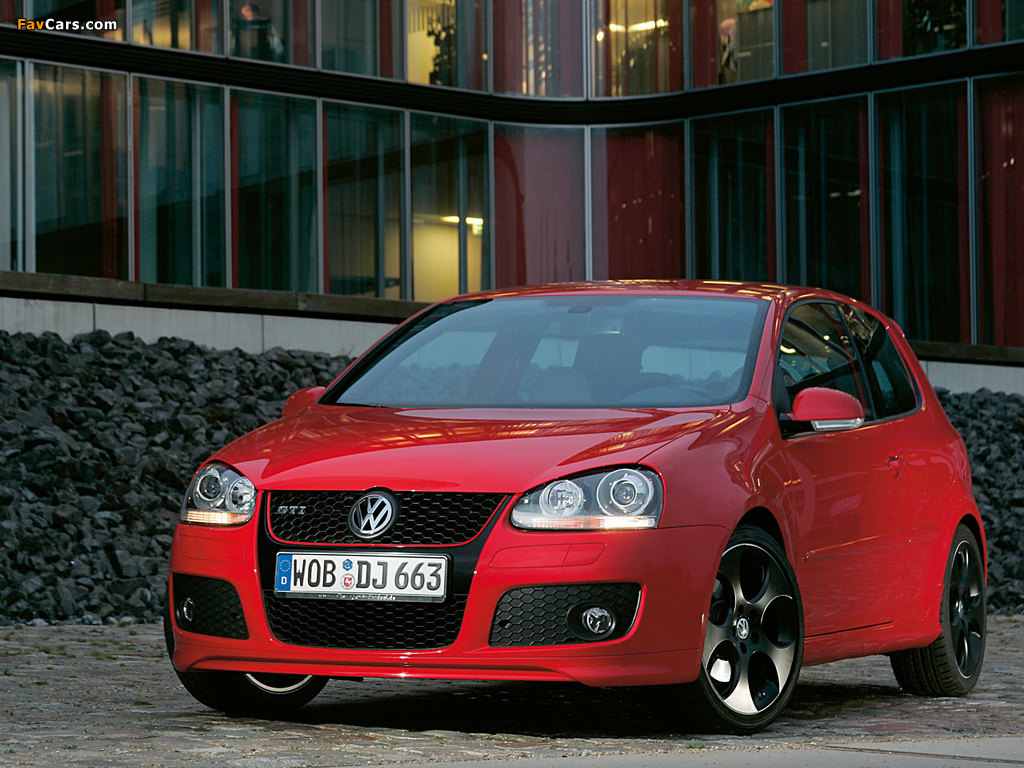 Volkswagen Golf GTI Edition 30 (Typ 1K) 2007 wallpapers (1024 x 768)