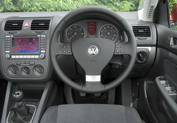 Volkswagen Golf Variant UK-spec (Typ 1K) 2007–09 wallpapers