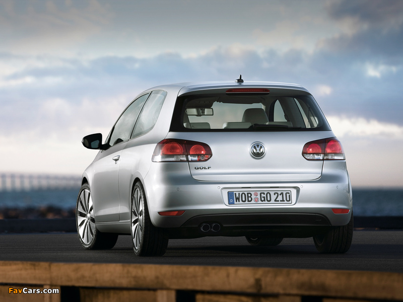 Volkswagen Golf 3-door (Typ 5K) 2008–12 wallpapers (800 x 600)