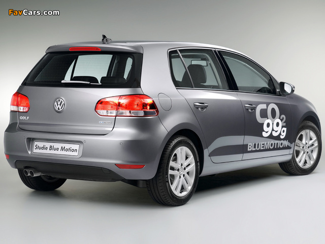 Volkswagen Golf Blue Motion Concept (Typ 5K) 2008 wallpapers (640 x 480)