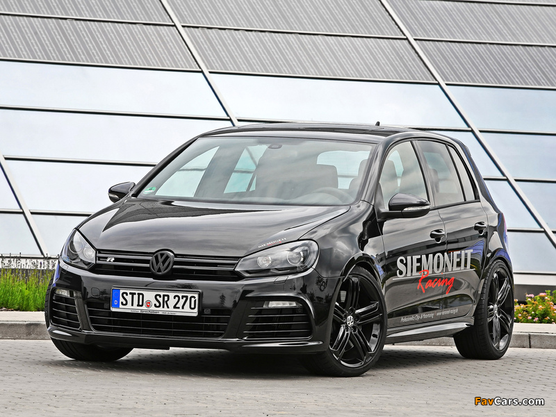 Siemoneit Racing Volkswagen Golf R The Black Pearl (Typ 5K) 2011 wallpapers (800 x 600)
