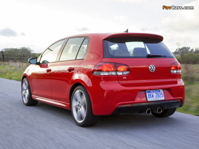 Volkswagen Golf R 5-door US-spec (Typ 5K) 2011 wallpapers (640 x 480)