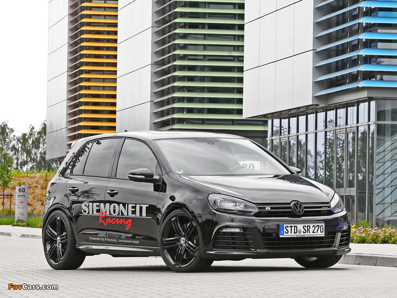 Siemoneit Racing Volkswagen Golf R The Black Pearl (Typ 5K) 2011 wallpapers (800 x 600)