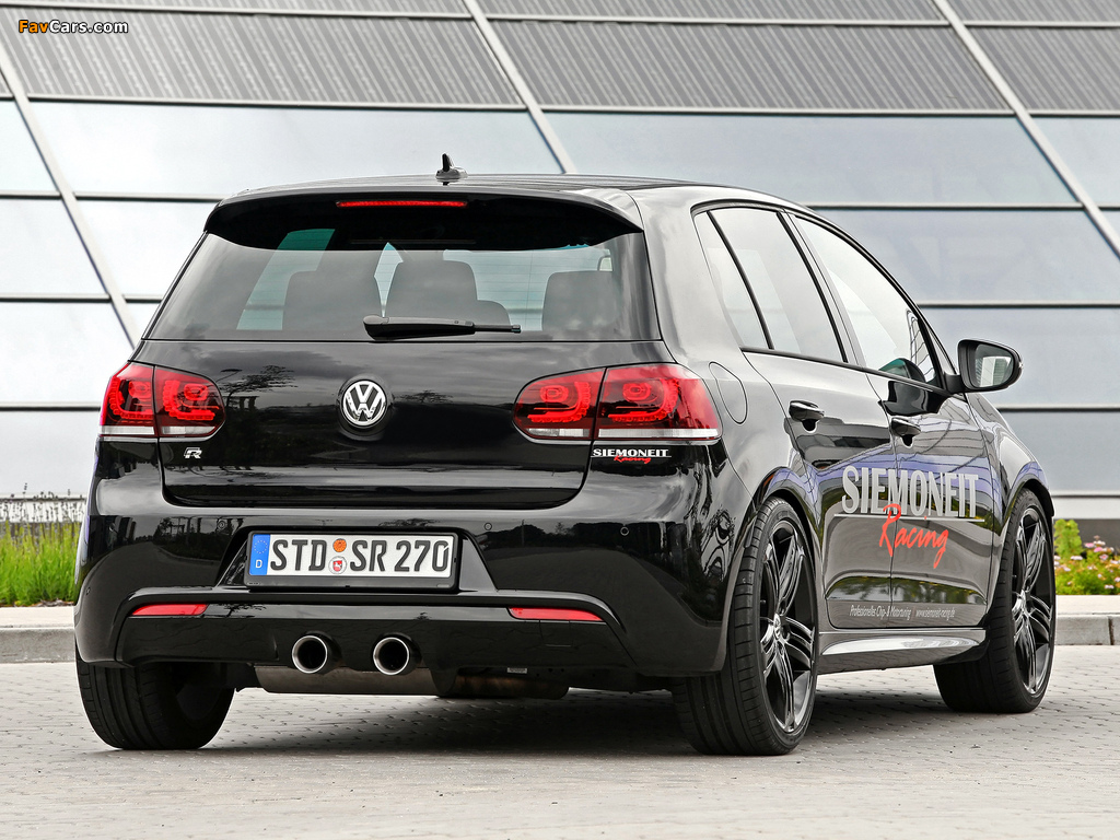 Siemoneit Racing Volkswagen Golf R The Black Pearl (Typ 5K) 2011 wallpapers (1024 x 768)
