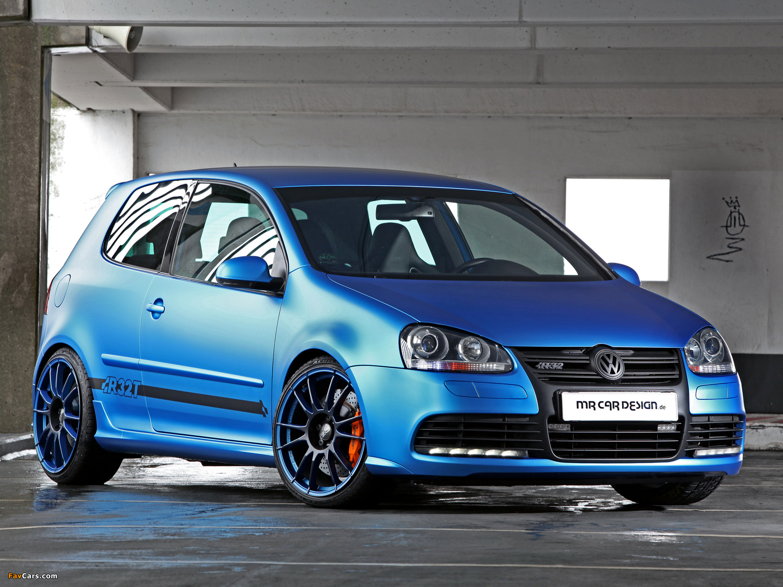 MR Car Design Volkswagen Golf R32 T (Typ 1K) 2012 wallpapers (1600 x 1200)