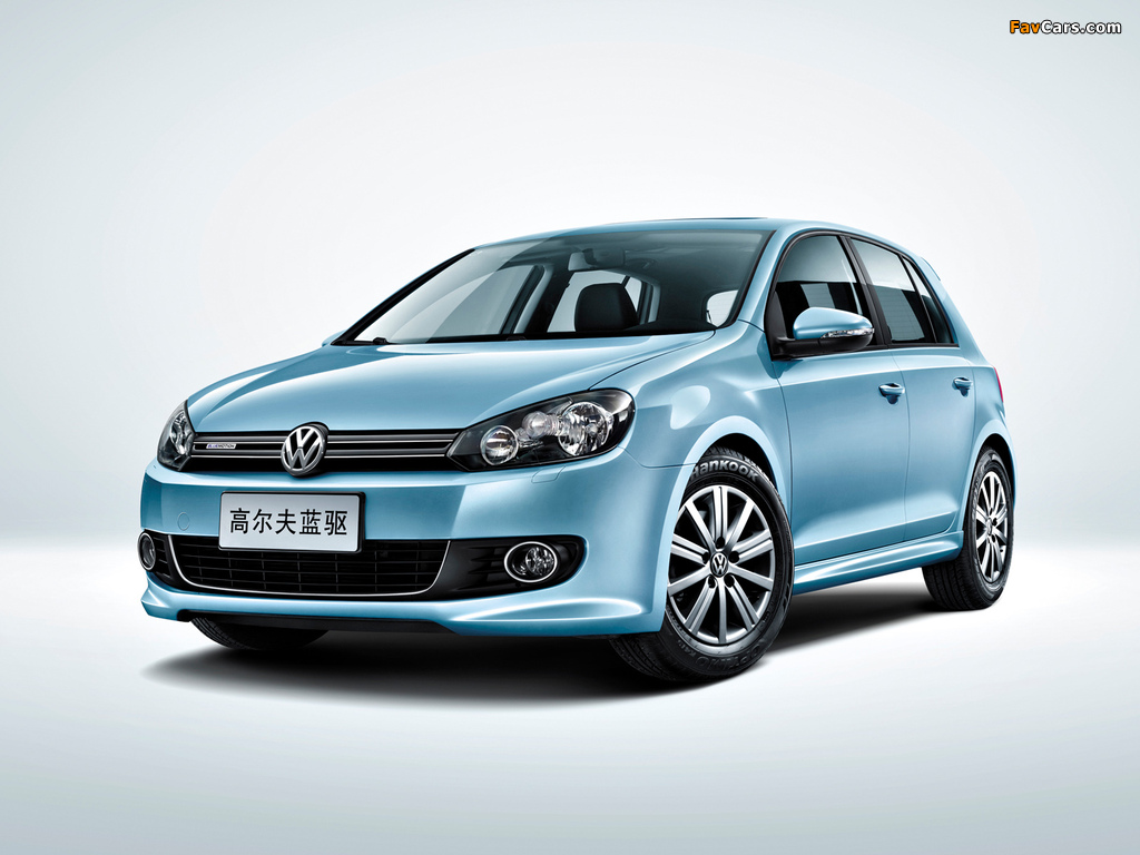 Volkswagen Golf BlueMotion CN-spec (Typ 5K) 2012 wallpapers (1024 x 768)