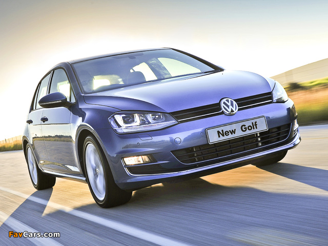 Volkswagen Golf TSI BlueMotion 5-door ZA-spec (Typ 5G) 2013 wallpapers (640 x 480)