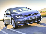 Volkswagen Golf TSI BlueMotion 5-door ZA-spec (Typ 5G) 2013 wallpapers