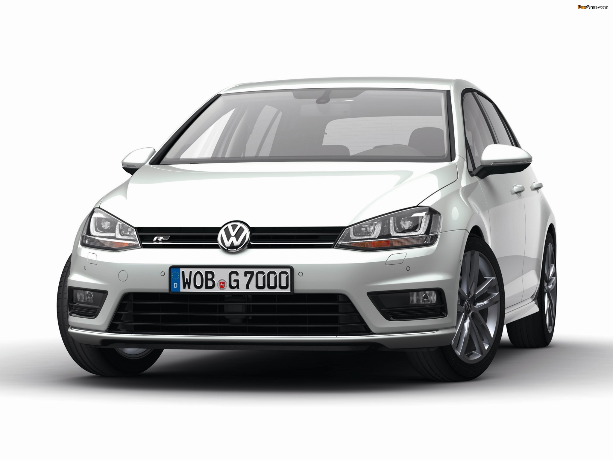 Volkswagen Golf R-Line 5-door (Typ 5G) 2013 wallpapers (2048 x 1536)