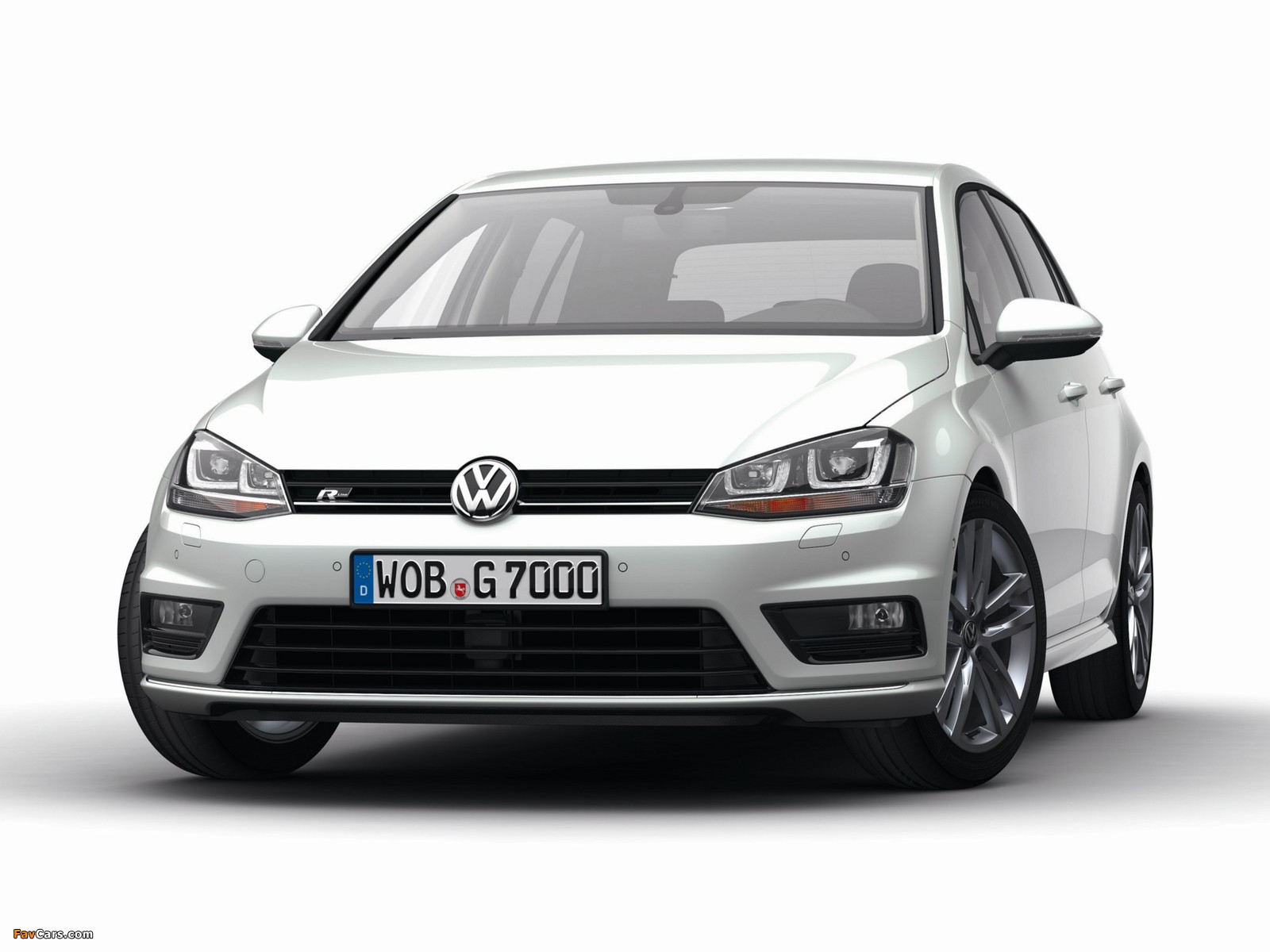 Volkswagen Golf R-Line 5-door (Typ 5G) 2013 wallpapers (1600 x 1200)